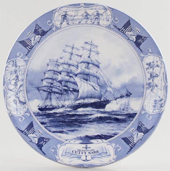 Plate Cutty Sark c1996